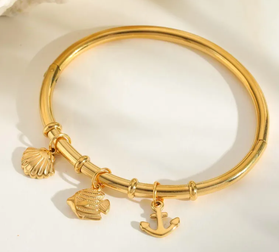 Summer 2025 Gold-Plated Stainless Steel WaterProof Colletion