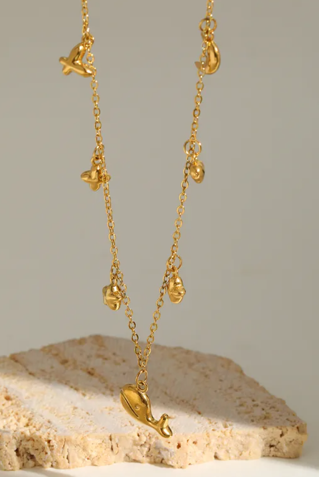 Summer 2025 Gold-Plated Stainless Steel WaterProof Colletion