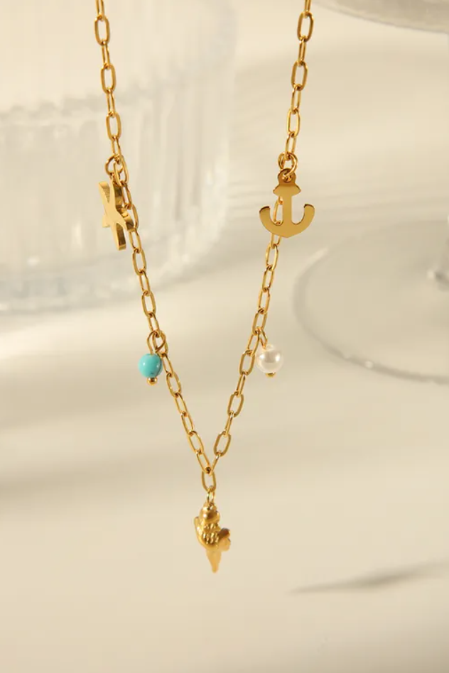 Summer 2025 Gold-Plated Stainless Steel WaterProof Colletion