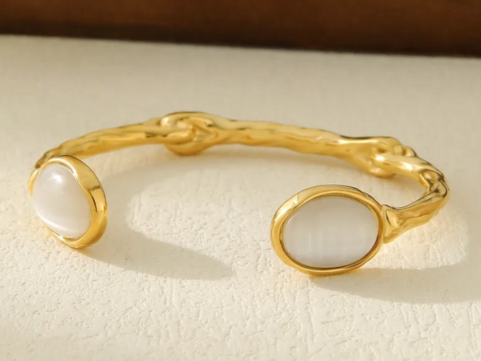 Summer 2025 Gold-Plated Stainless Steel WaterProof Colletion