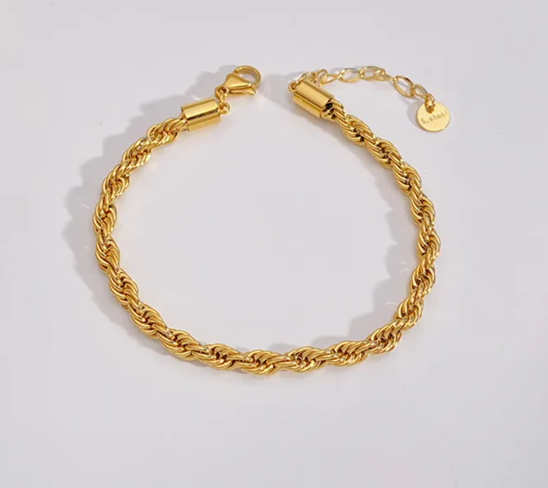 Summer 2025 Gold-Plated Stainless Steel WaterProof Colletion