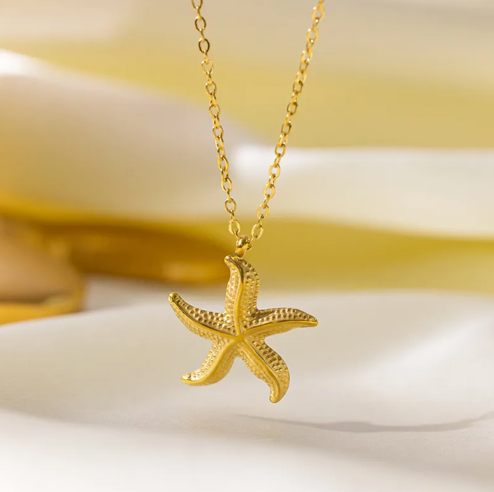 Summer 2025 Gold-Plated Stainless Steel WaterProof Colletion