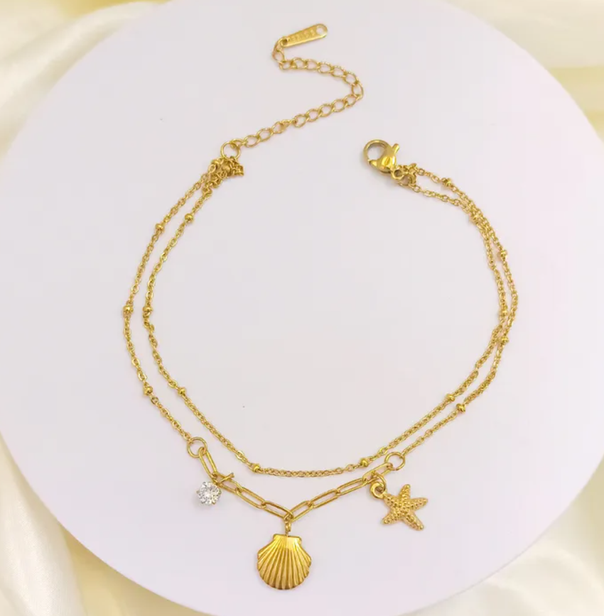 Summer 2025 Gold-Plated Stainless Steel WaterProof Colletion