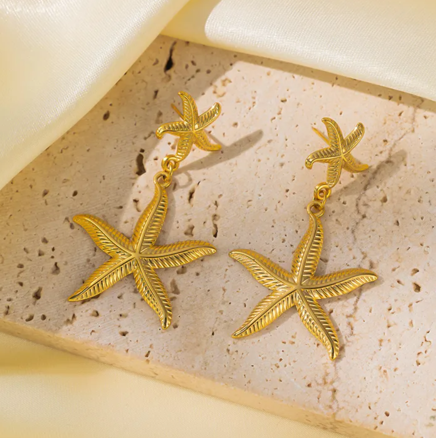 Summer 2025 Gold-Plated Stainless Steel WaterProof Colletion