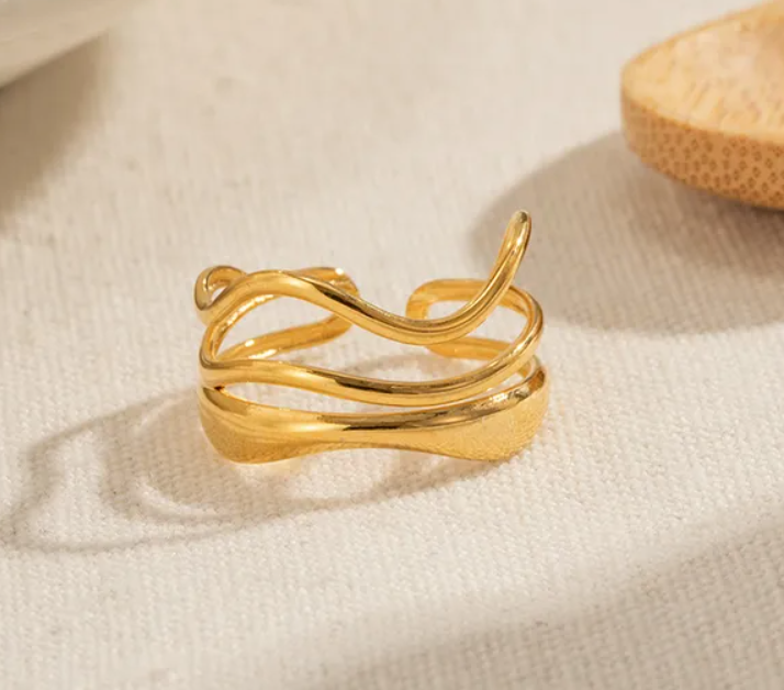 Summer 2025 Gold-Plated Stainless Steel WaterProof Colletion